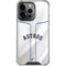 MLB Houston Astros Jersey iPhone 16 Pro Clear Case
